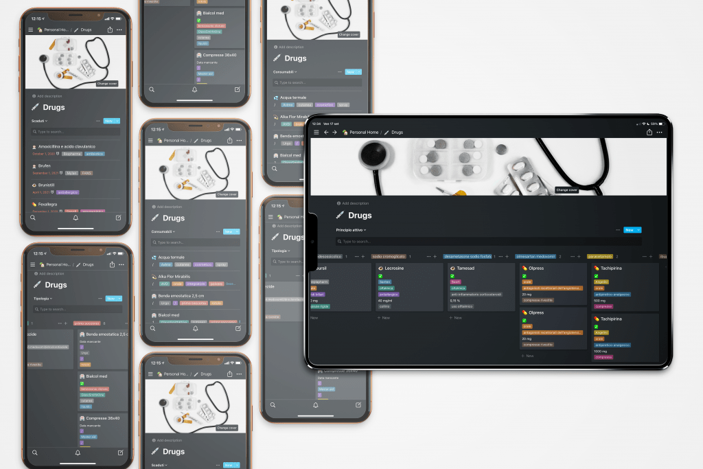 notion farmaci health database drugs